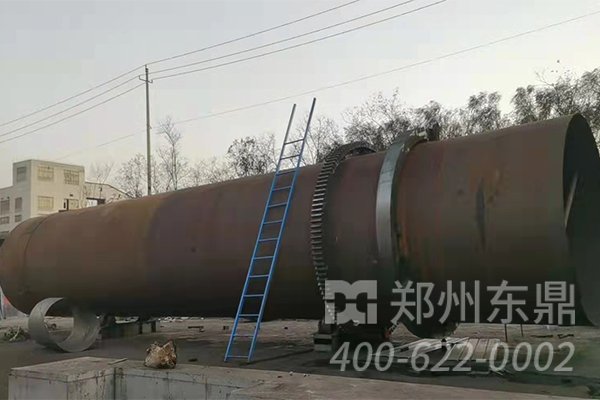 山西孝義煤泥干燥機生產(chǎn)線安裝現(xiàn)場