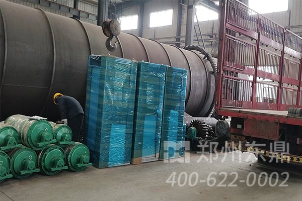 山西煤泥烘干機配件設備發(fā)貨現(xiàn)場